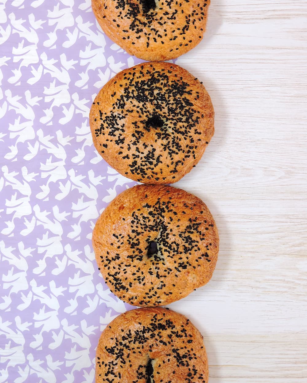 Brown Bagel 4Pcs
